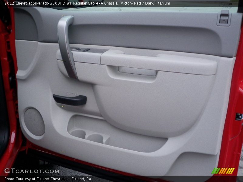 Door Panel of 2012 Silverado 3500HD WT Regular Cab 4x4 Chassis