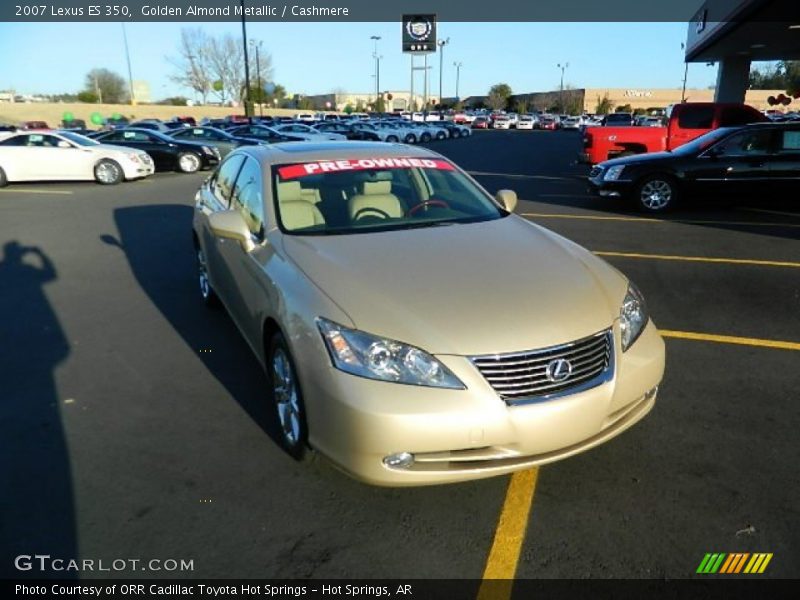 Golden Almond Metallic / Cashmere 2007 Lexus ES 350