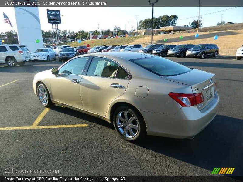 Golden Almond Metallic / Cashmere 2007 Lexus ES 350