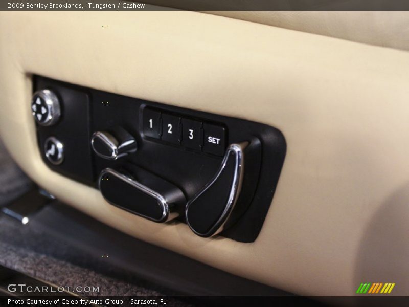 Power seat controls - 2009 Bentley Brooklands 
