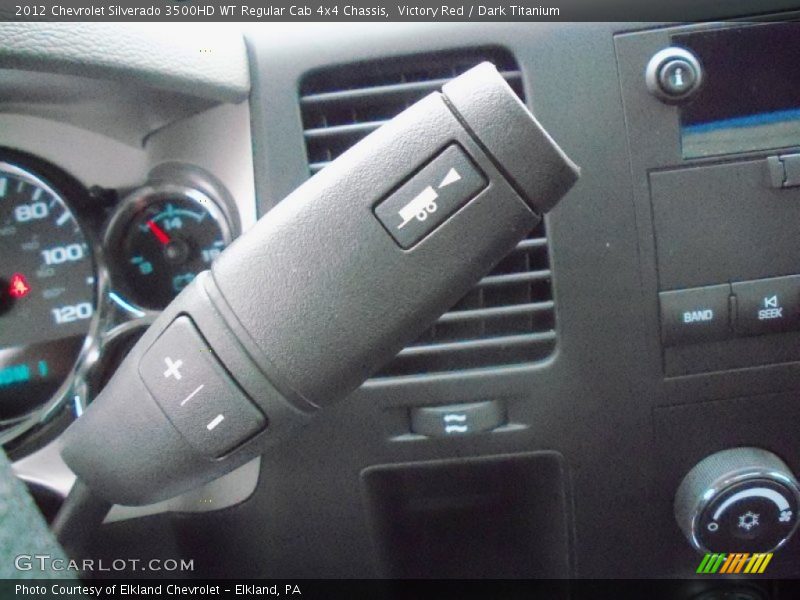 2012 Silverado 3500HD WT Regular Cab 4x4 Chassis 6 Speed Automatic Shifter