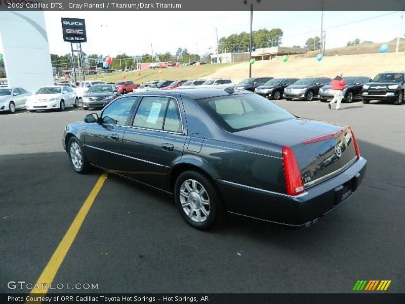 Gray Flannel / Titanium/Dark Titanium 2009 Cadillac DTS