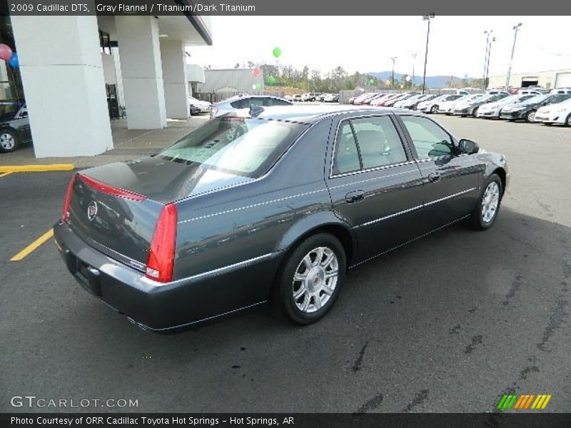Gray Flannel / Titanium/Dark Titanium 2009 Cadillac DTS