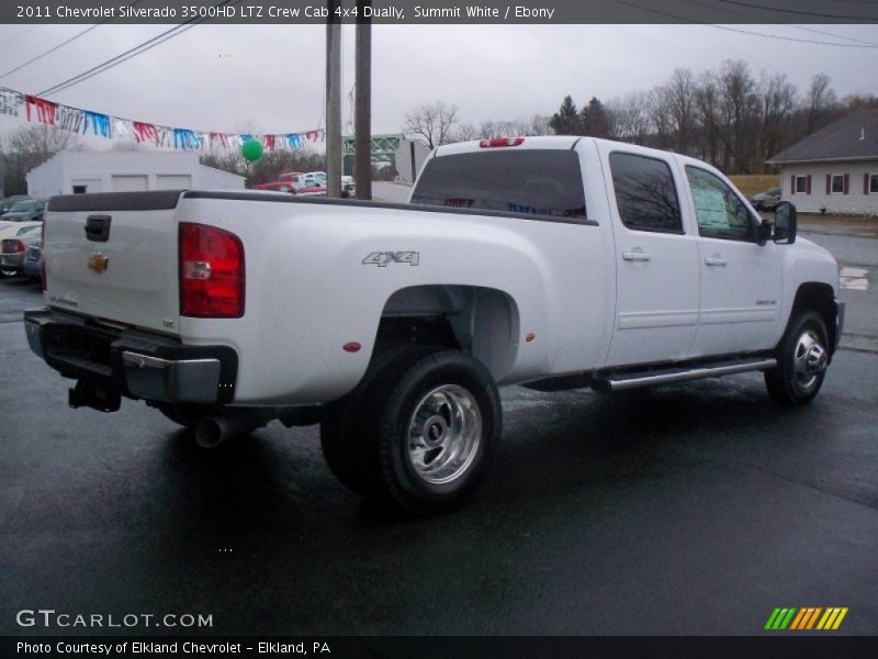  2011 Silverado 3500HD LTZ Crew Cab 4x4 Dually Summit White