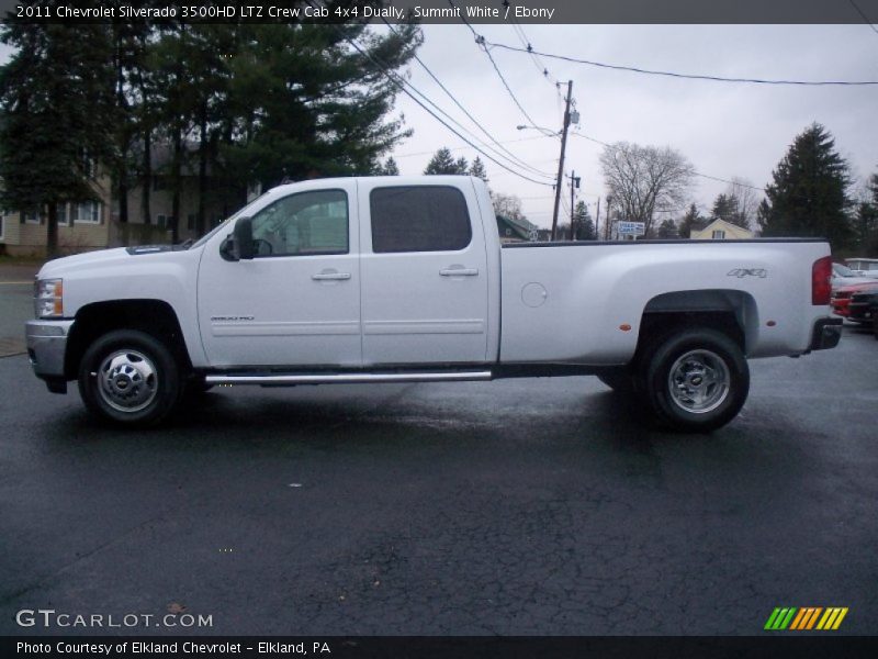  2011 Silverado 3500HD LTZ Crew Cab 4x4 Dually Summit White