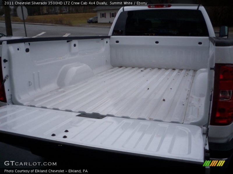 Summit White / Ebony 2011 Chevrolet Silverado 3500HD LTZ Crew Cab 4x4 Dually