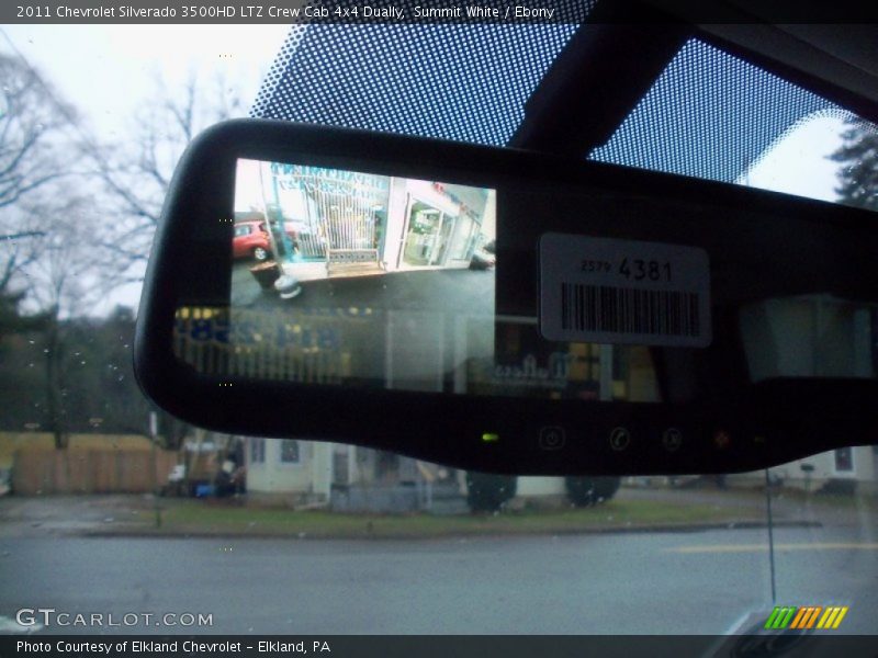 Summit White / Ebony 2011 Chevrolet Silverado 3500HD LTZ Crew Cab 4x4 Dually