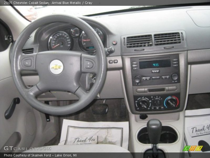 Arrival Blue Metallic / Gray 2005 Chevrolet Cobalt Sedan