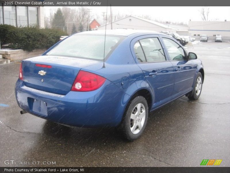 Arrival Blue Metallic / Gray 2005 Chevrolet Cobalt Sedan