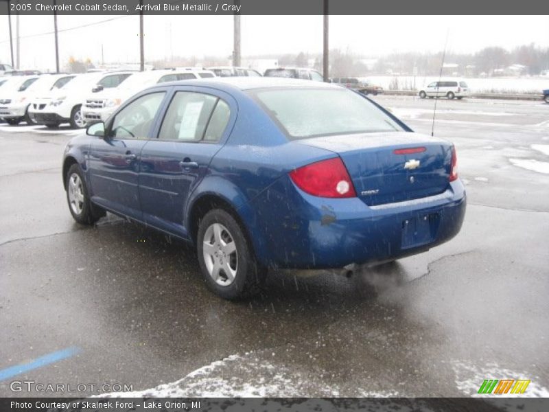 Arrival Blue Metallic / Gray 2005 Chevrolet Cobalt Sedan