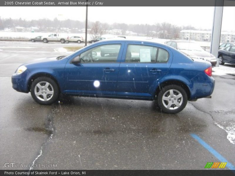 Arrival Blue Metallic / Gray 2005 Chevrolet Cobalt Sedan