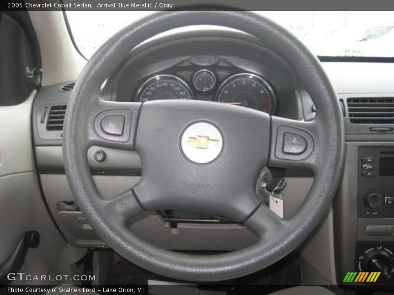 Arrival Blue Metallic / Gray 2005 Chevrolet Cobalt Sedan