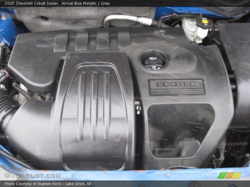 Arrival Blue Metallic / Gray 2005 Chevrolet Cobalt Sedan