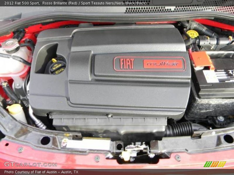  2012 500 Sport Engine - 1.4 Liter SOHC 16-Valve MultiAir 4 Cylinder