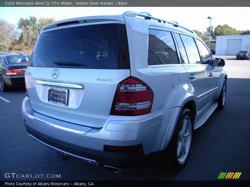 Iridium Silver Metallic / Black 2009 Mercedes-Benz GL 550 4Matic