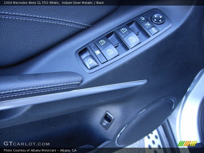 Iridium Silver Metallic / Black 2009 Mercedes-Benz GL 550 4Matic