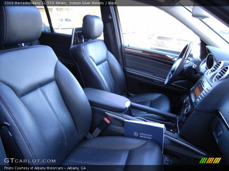 Iridium Silver Metallic / Black 2009 Mercedes-Benz GL 550 4Matic