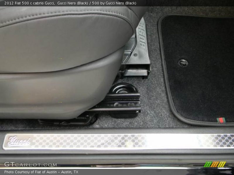 Gucci Nero (Black) / 500 by Gucci Nero (Black) 2012 Fiat 500 c cabrio Gucci