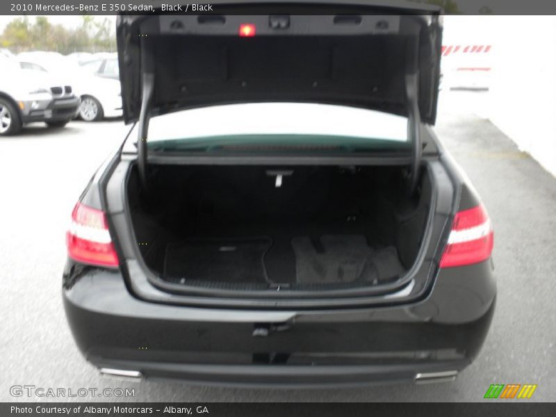 Black / Black 2010 Mercedes-Benz E 350 Sedan