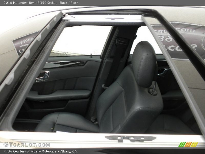 Black / Black 2010 Mercedes-Benz E 350 Sedan