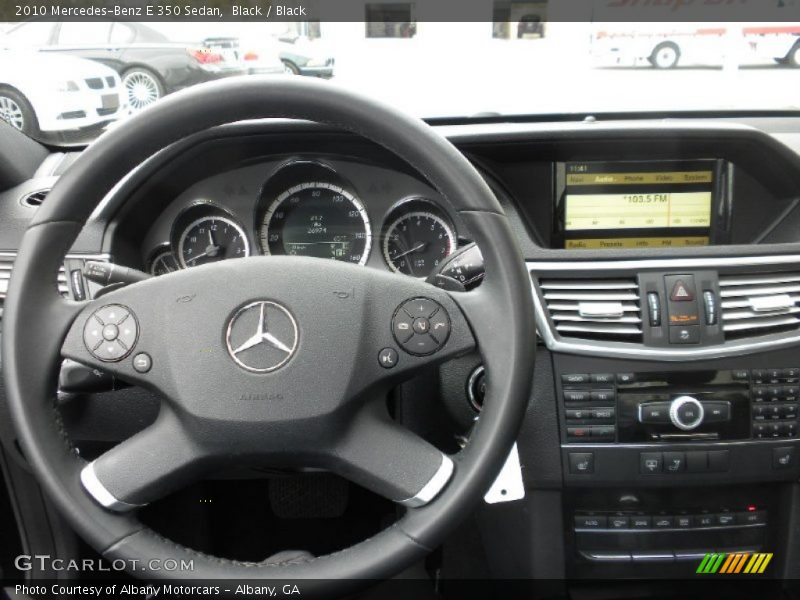 Black / Black 2010 Mercedes-Benz E 350 Sedan