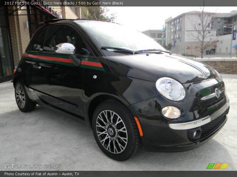 Gucci Nero (Black) / 500 by Gucci Nero (Black) 2012 Fiat 500 Gucci