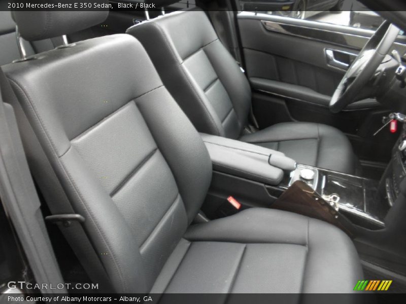 Black / Black 2010 Mercedes-Benz E 350 Sedan
