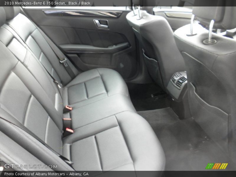 Black / Black 2010 Mercedes-Benz E 350 Sedan