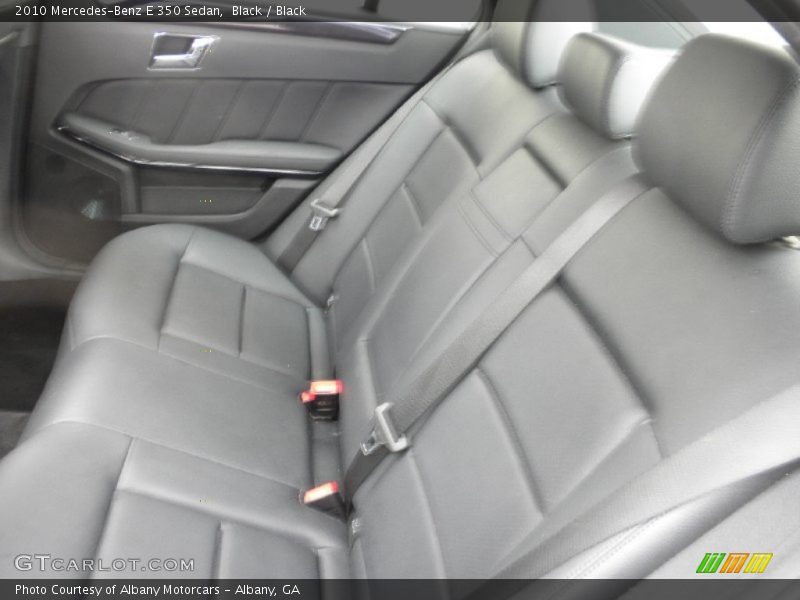 Black / Black 2010 Mercedes-Benz E 350 Sedan