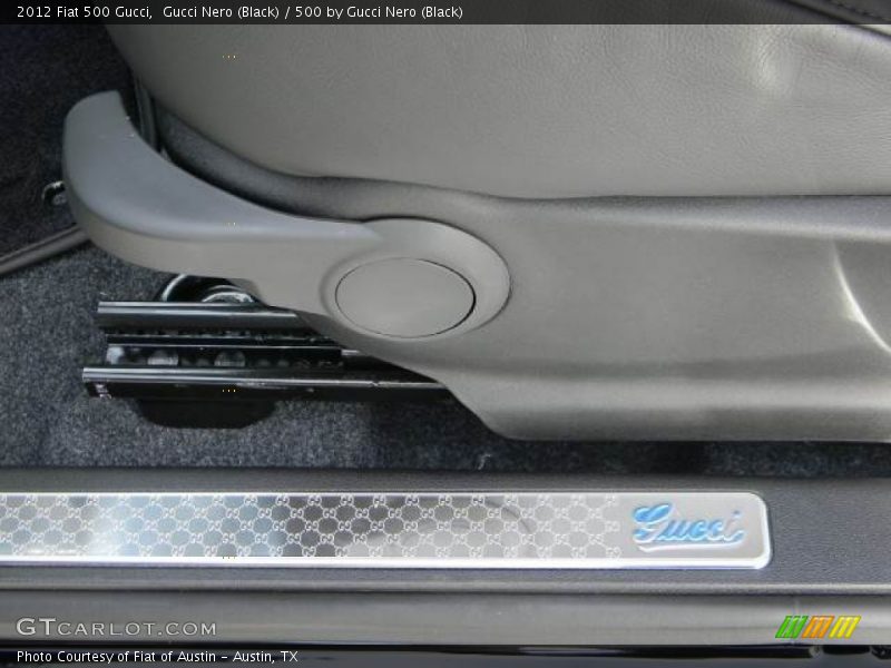 Gucci doorsill - 2012 Fiat 500 Gucci