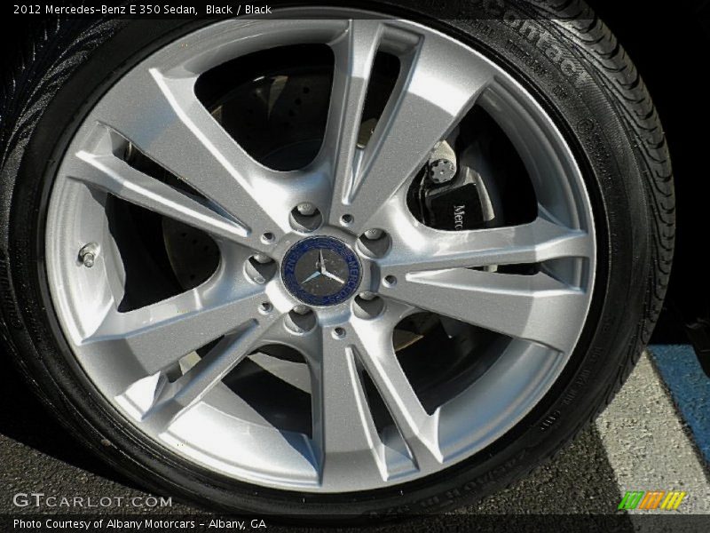 Black / Black 2012 Mercedes-Benz E 350 Sedan