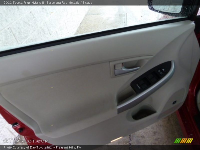 Barcelona Red Metallic / Bisque 2011 Toyota Prius Hybrid II