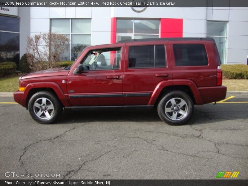  2008 Commander Rocky Mountain Edition 4x4 Red Rock Crystal Pearl