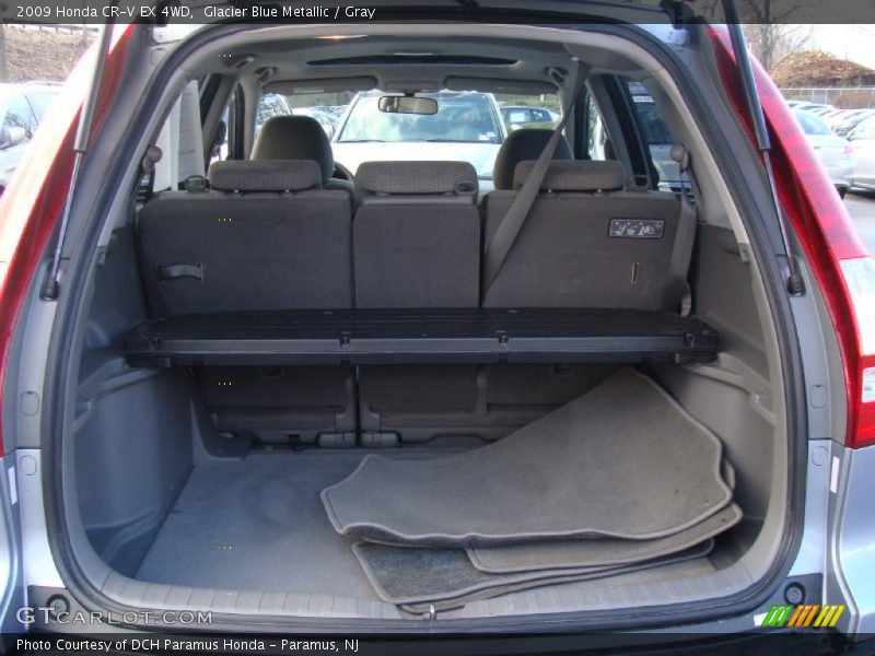 Glacier Blue Metallic / Gray 2009 Honda CR-V EX 4WD