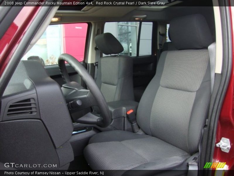 Red Rock Crystal Pearl / Dark Slate Gray 2008 Jeep Commander Rocky Mountain Edition 4x4