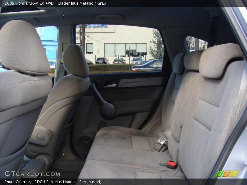 Glacier Blue Metallic / Gray 2009 Honda CR-V EX 4WD