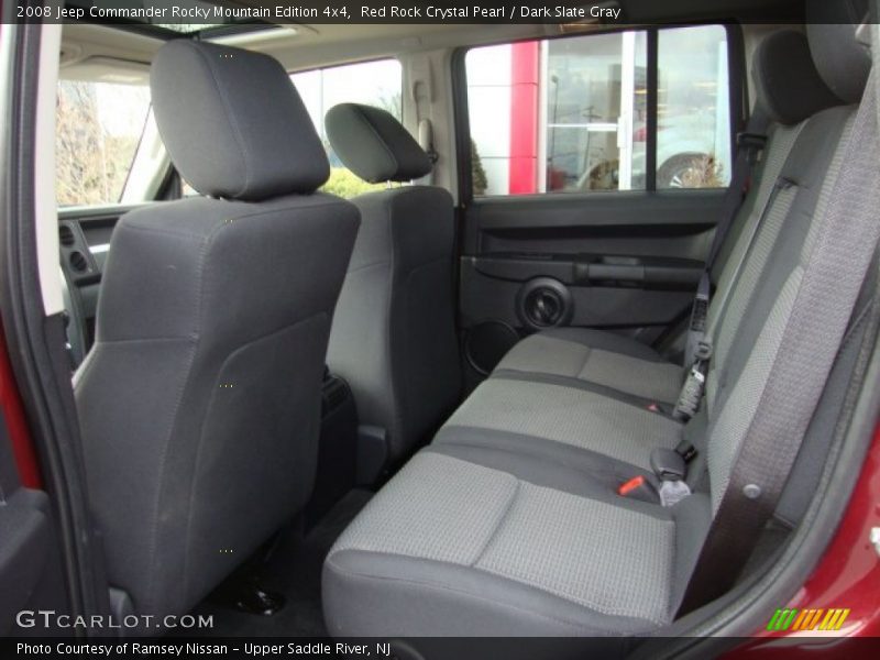 Red Rock Crystal Pearl / Dark Slate Gray 2008 Jeep Commander Rocky Mountain Edition 4x4