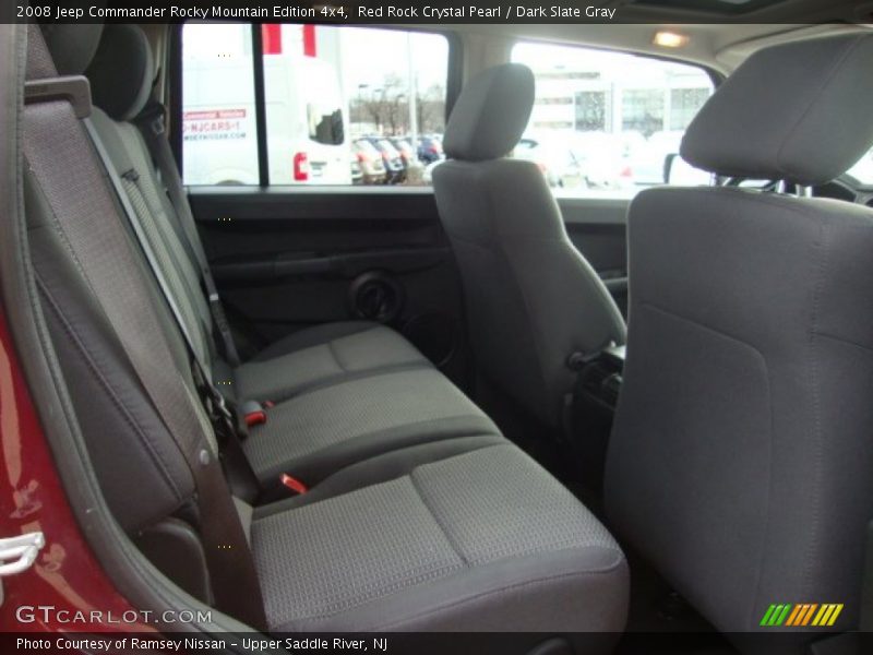 Red Rock Crystal Pearl / Dark Slate Gray 2008 Jeep Commander Rocky Mountain Edition 4x4