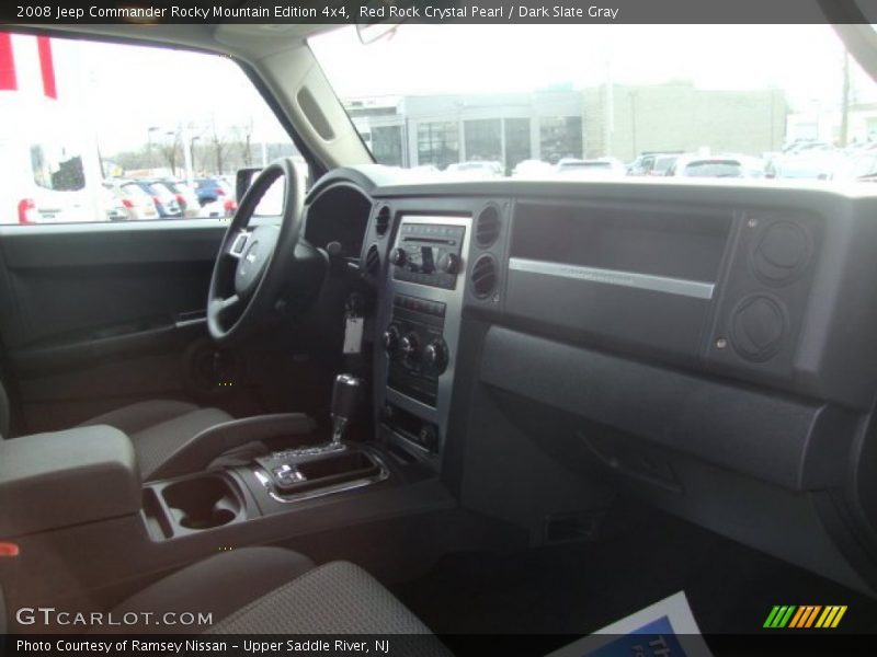 Red Rock Crystal Pearl / Dark Slate Gray 2008 Jeep Commander Rocky Mountain Edition 4x4