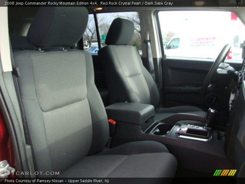 Red Rock Crystal Pearl / Dark Slate Gray 2008 Jeep Commander Rocky Mountain Edition 4x4