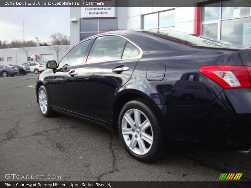 Black Sapphire Pearl / Cashmere 2009 Lexus ES 350
