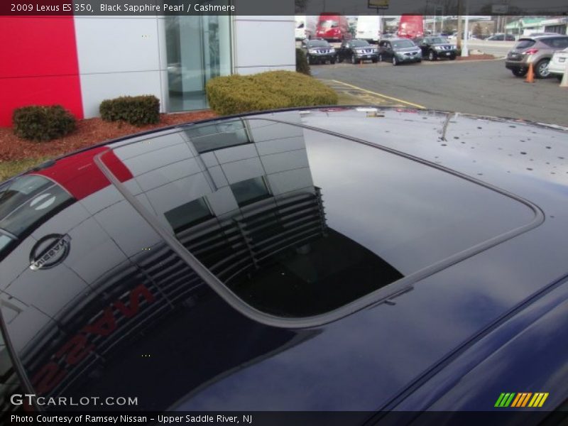 Black Sapphire Pearl / Cashmere 2009 Lexus ES 350