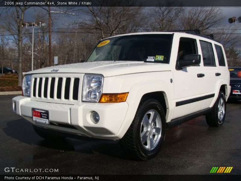 Stone White / Khaki 2006 Jeep Commander 4x4