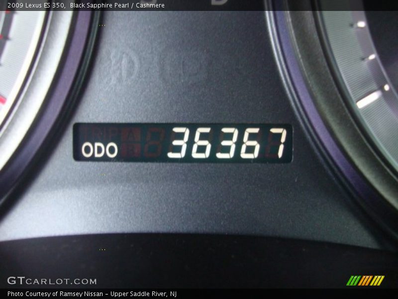 Black Sapphire Pearl / Cashmere 2009 Lexus ES 350