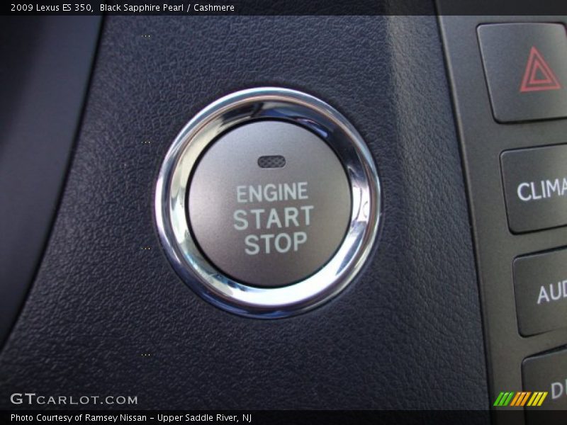 Black Sapphire Pearl / Cashmere 2009 Lexus ES 350