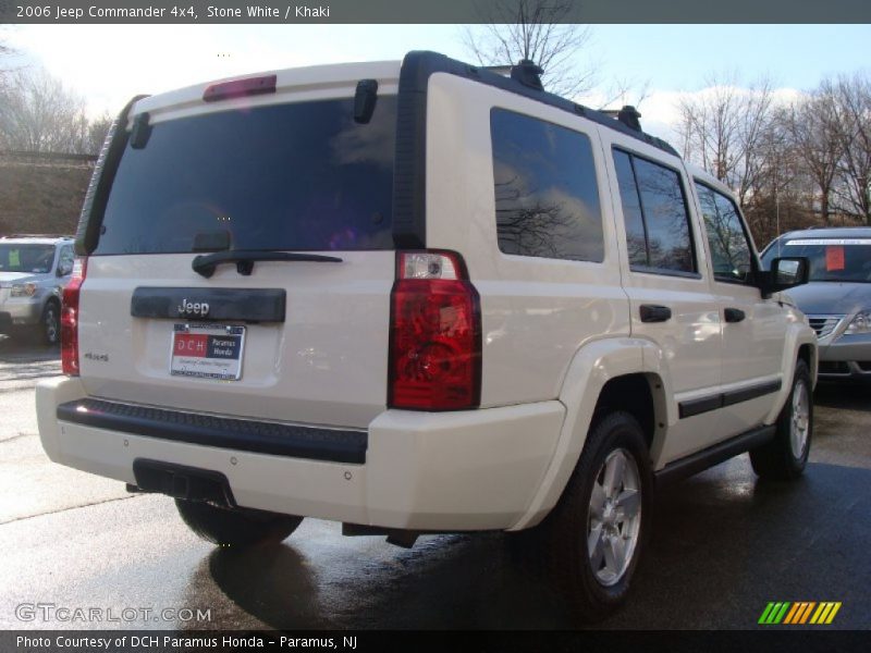 Stone White / Khaki 2006 Jeep Commander 4x4