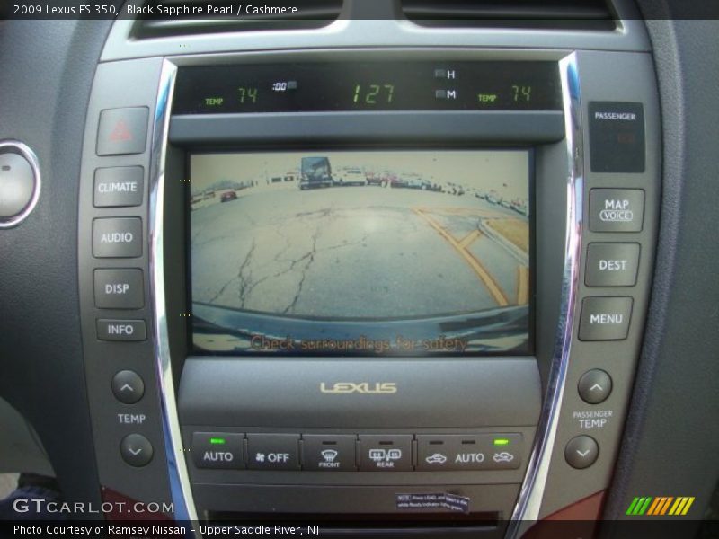 Black Sapphire Pearl / Cashmere 2009 Lexus ES 350