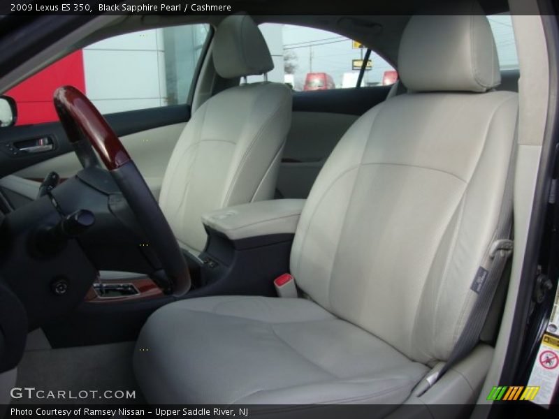 Black Sapphire Pearl / Cashmere 2009 Lexus ES 350