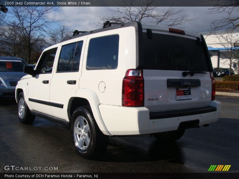 Stone White / Khaki 2006 Jeep Commander 4x4