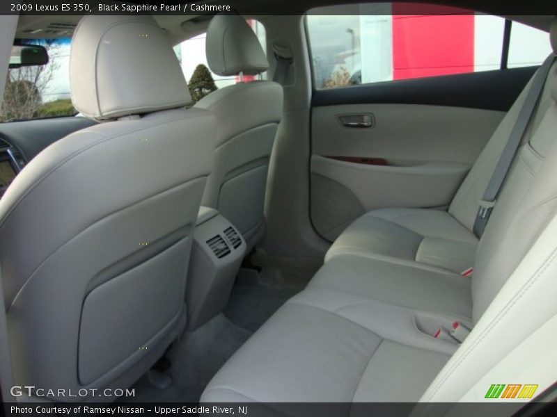 Black Sapphire Pearl / Cashmere 2009 Lexus ES 350
